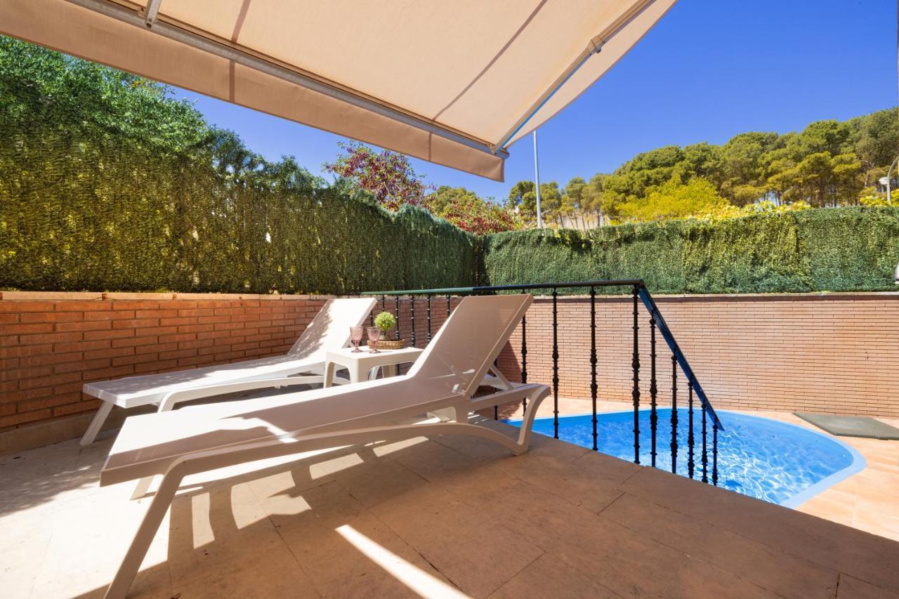 Casa Con Piscina En El Centro Villa Tudela Eksteriør billede